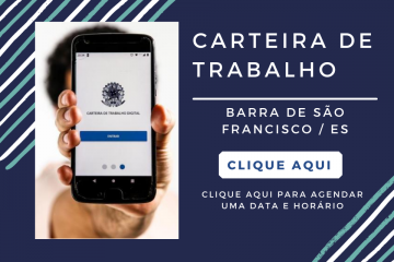 Carteira de trabalho em Barra de São Francisco